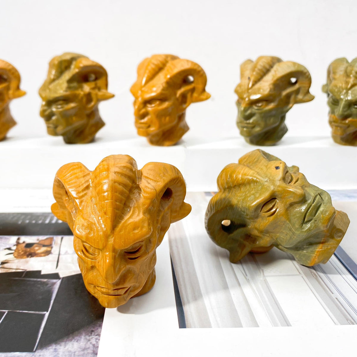 Natural Crystal Carvings
