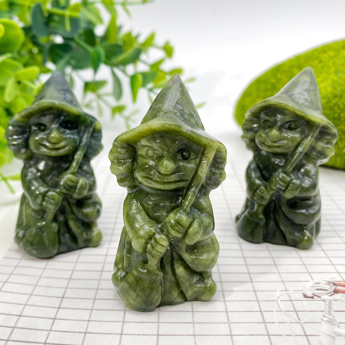 Natural Crystal Carvings Wizard