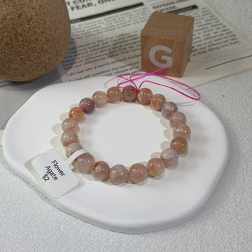 HQ Natural  Flower Agate