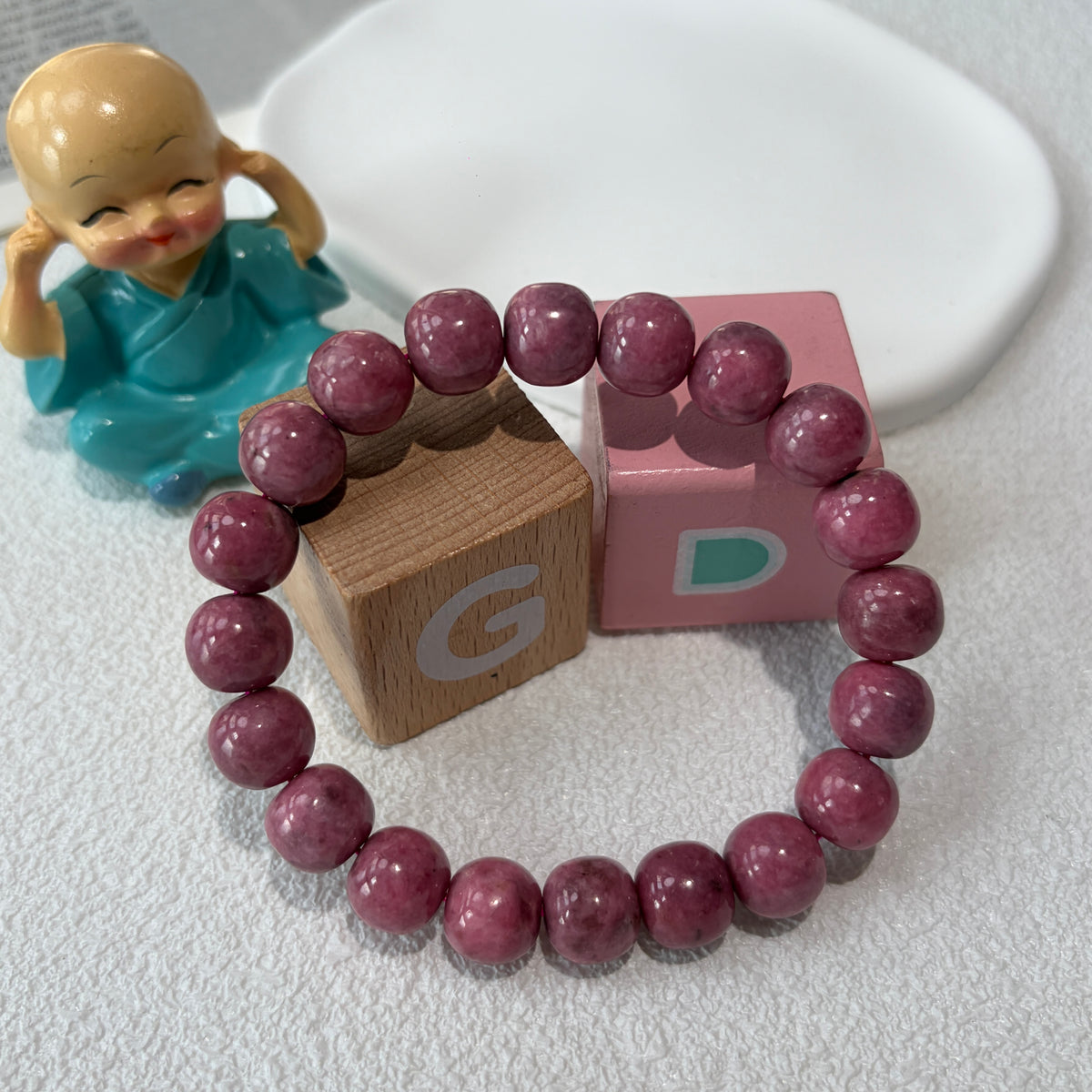Natural Rhodonite Bracelet