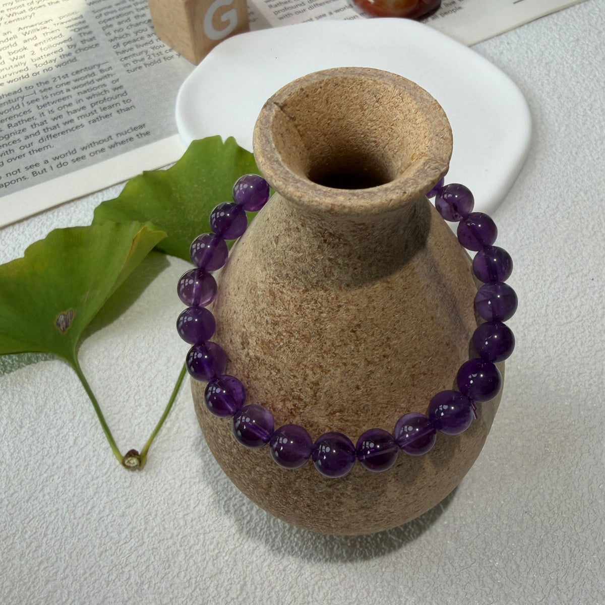 Natural High‑Quality Crystal Bracelet Amethyst