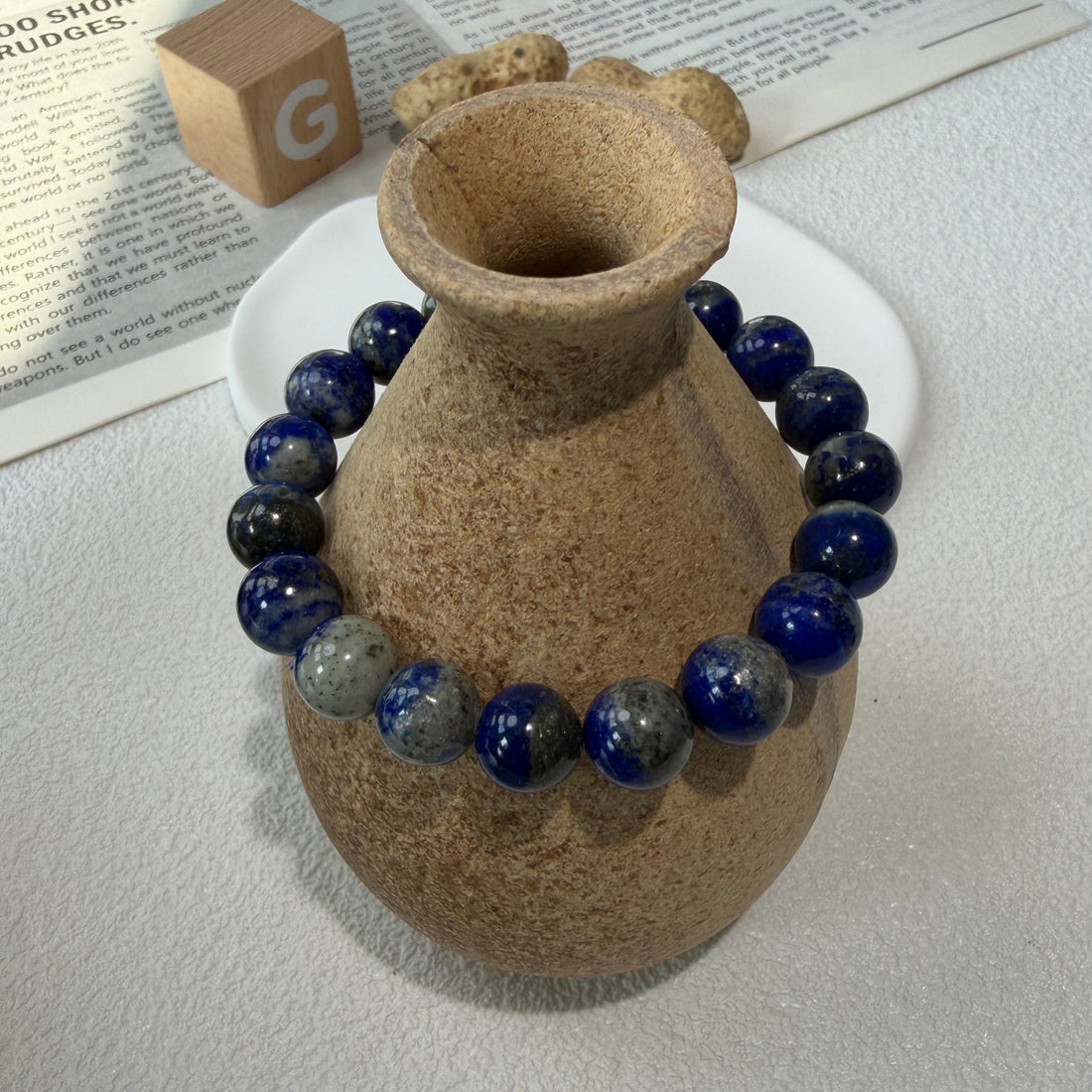Natural Lapis Lazuli Bracelet