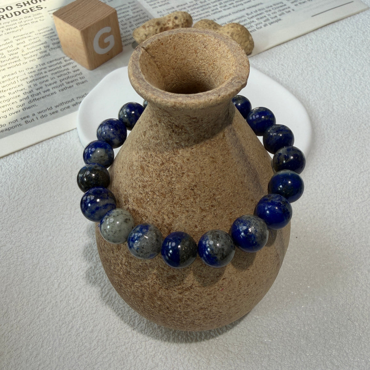 Natural Lapis Lazuli Bracelet