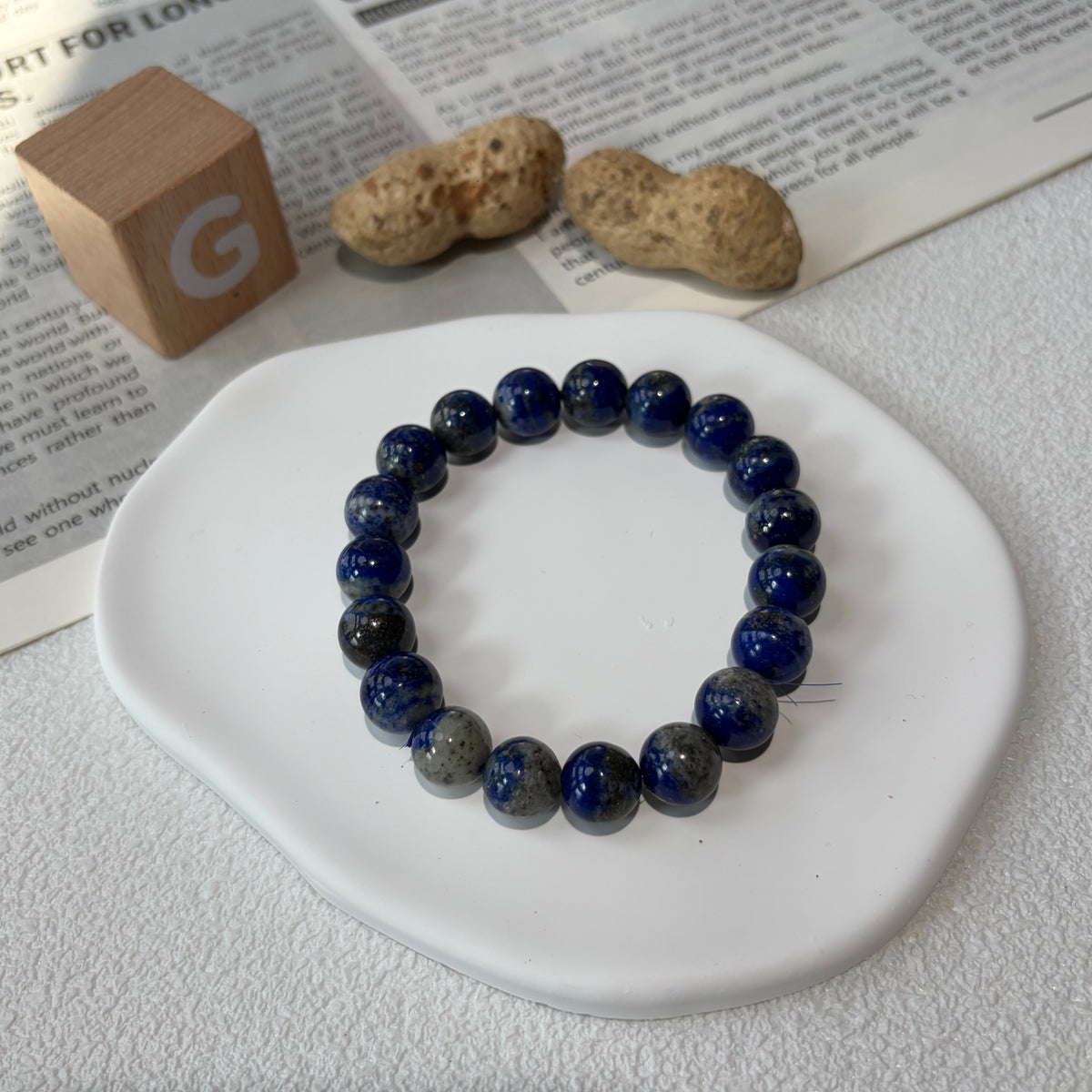 Natural Lapis Lazuli Bracelet