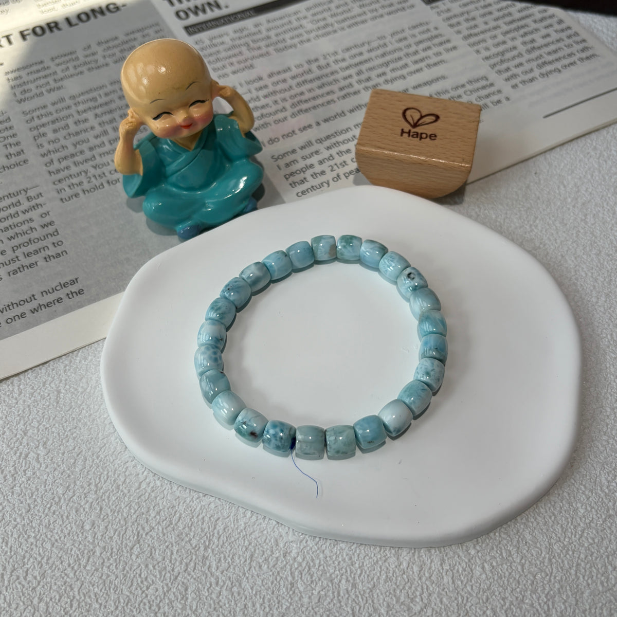 High‑Quality Bracelet Larimar