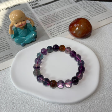 Natural High‑Quality Bracelet RB Fluorite
