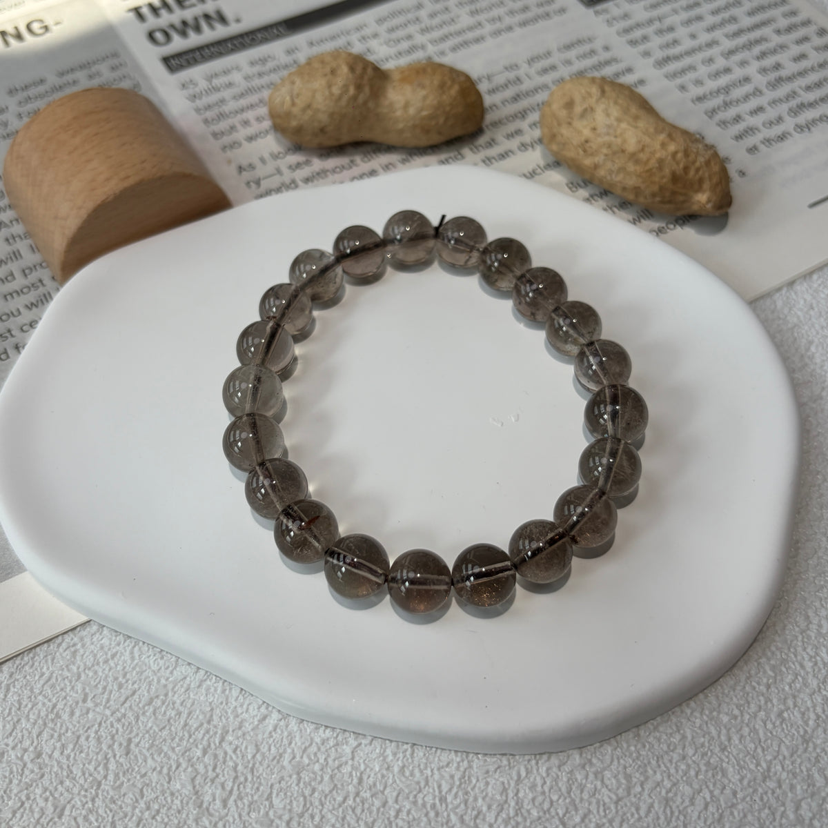 Natural Smoky Quartz Bracelet