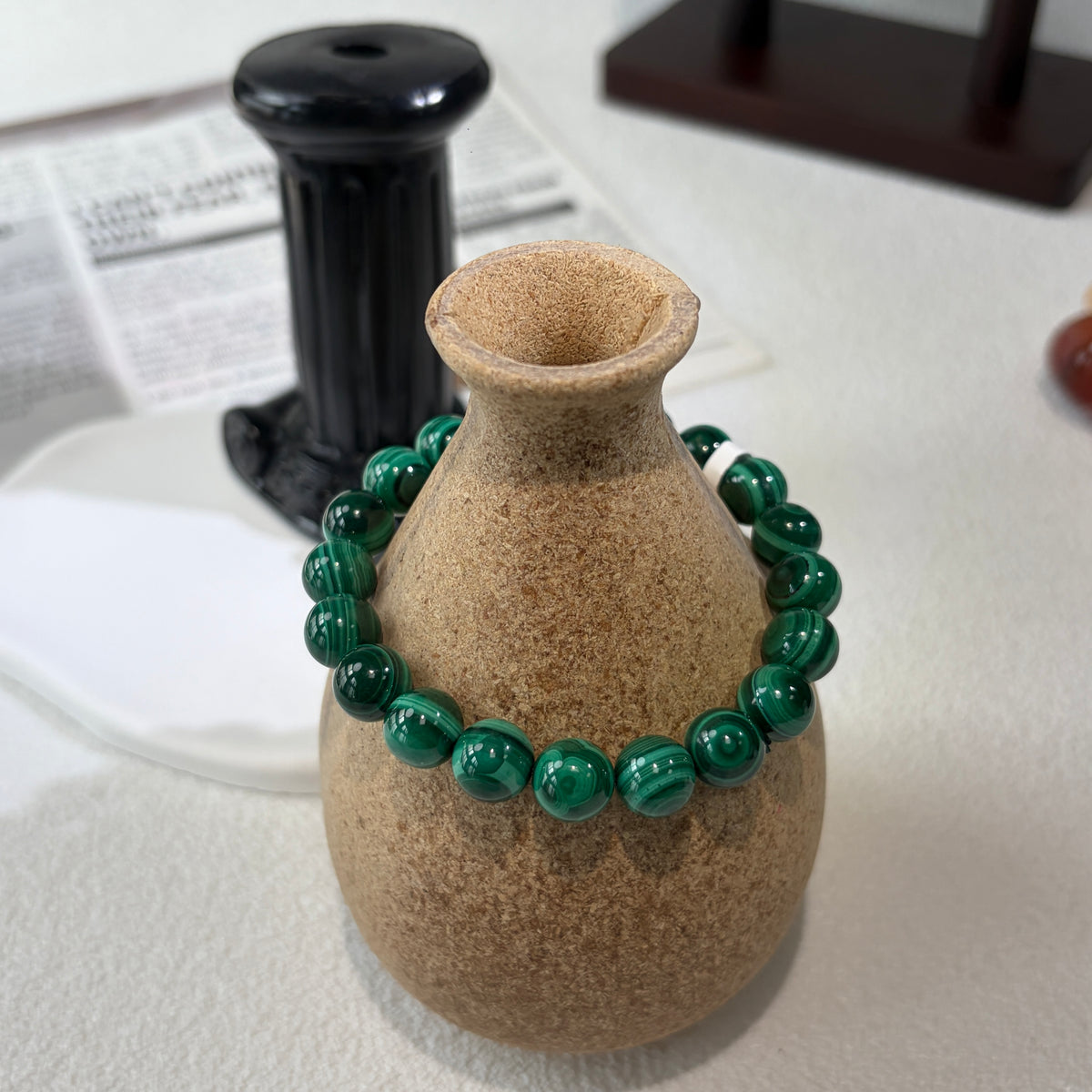 HQ Natural Malachite Bracelet